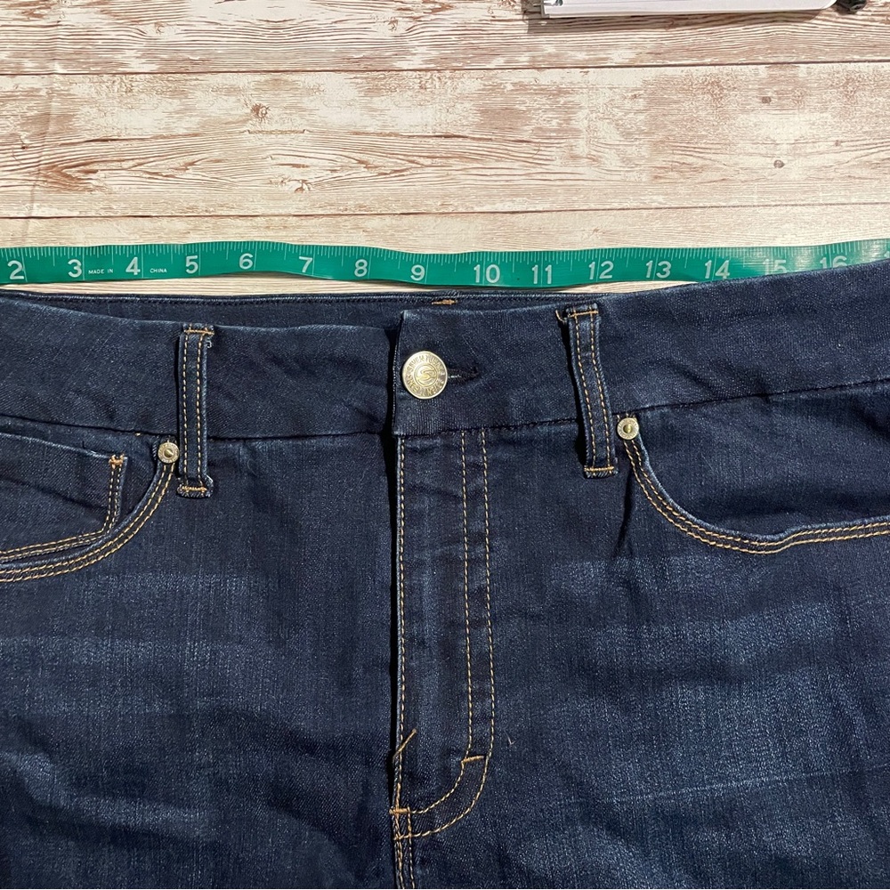 Seven7 Dark Blue Women's Jeans Size 14 - Picture 3 of 7